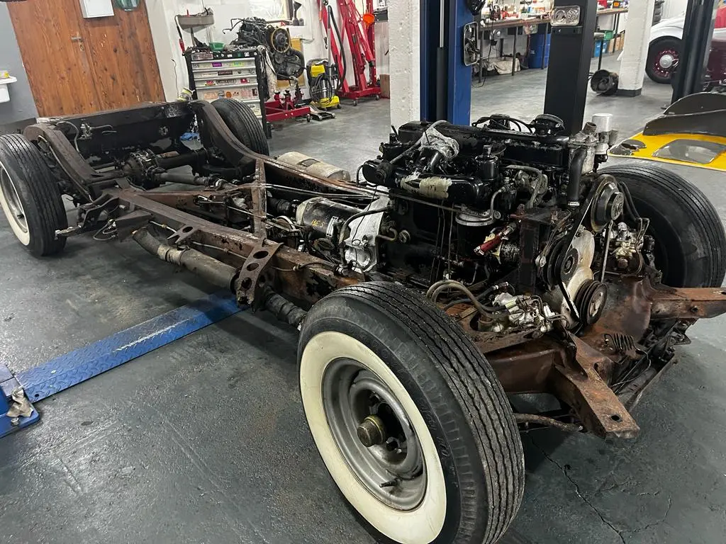 Rolls Royce Silver Cloud I 1956 Restaurierung vor der Restaurierung