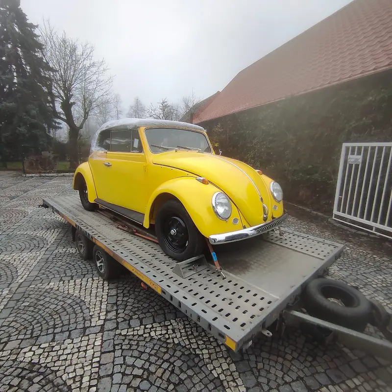 VW Käfer Cabrio 1960 Restaurierung nach der Restaurierung