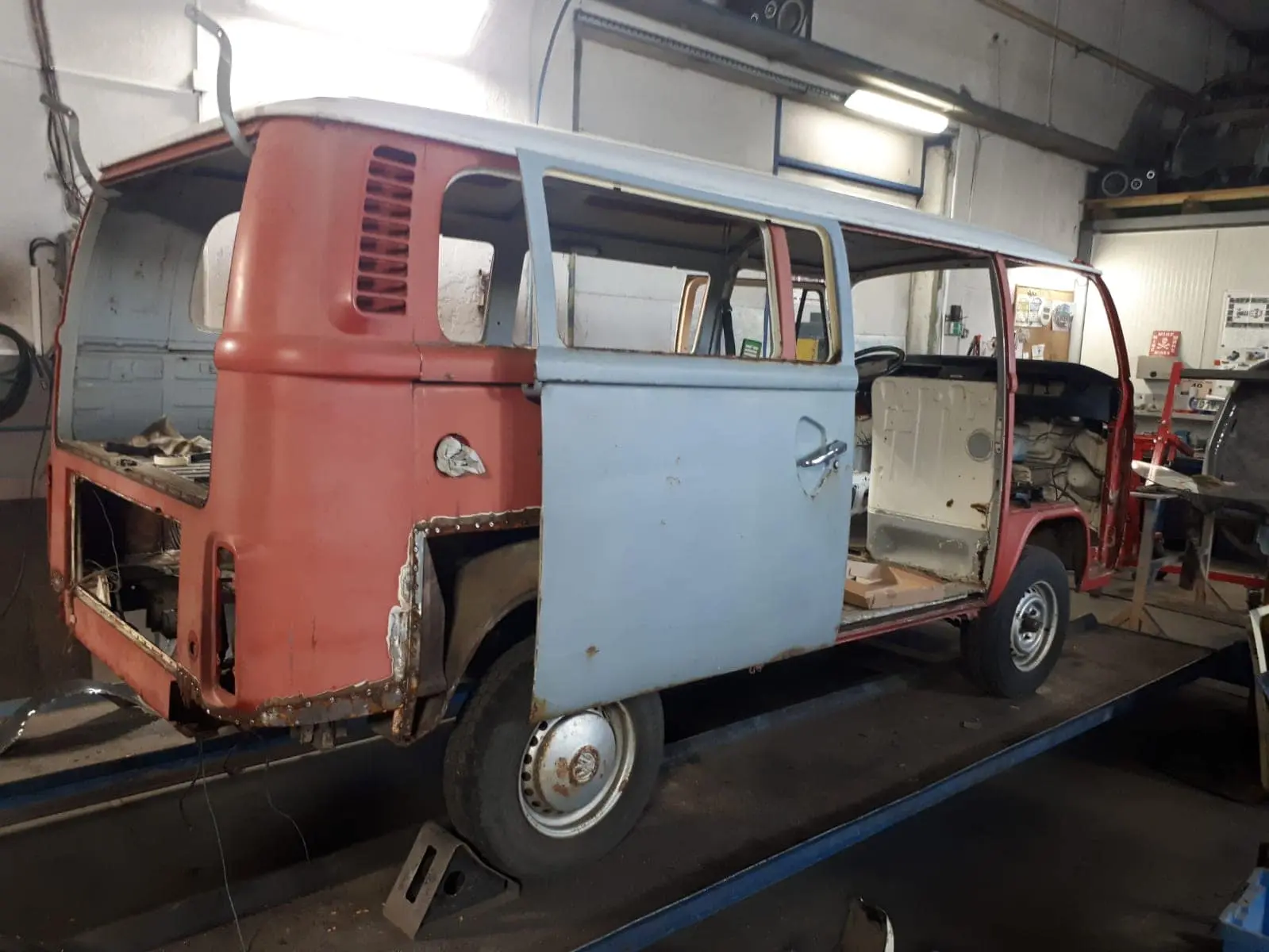 VW T2 1978 Restaurierung vor der Restaurierung