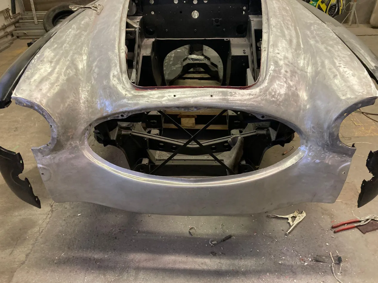 Austin Healey 3000 MKII 1962 Restaurierung Detailfoto 5