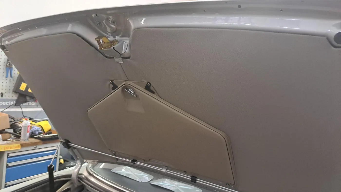 BMW E9 3.0CS 1973 Restaurierung Detailfoto 5