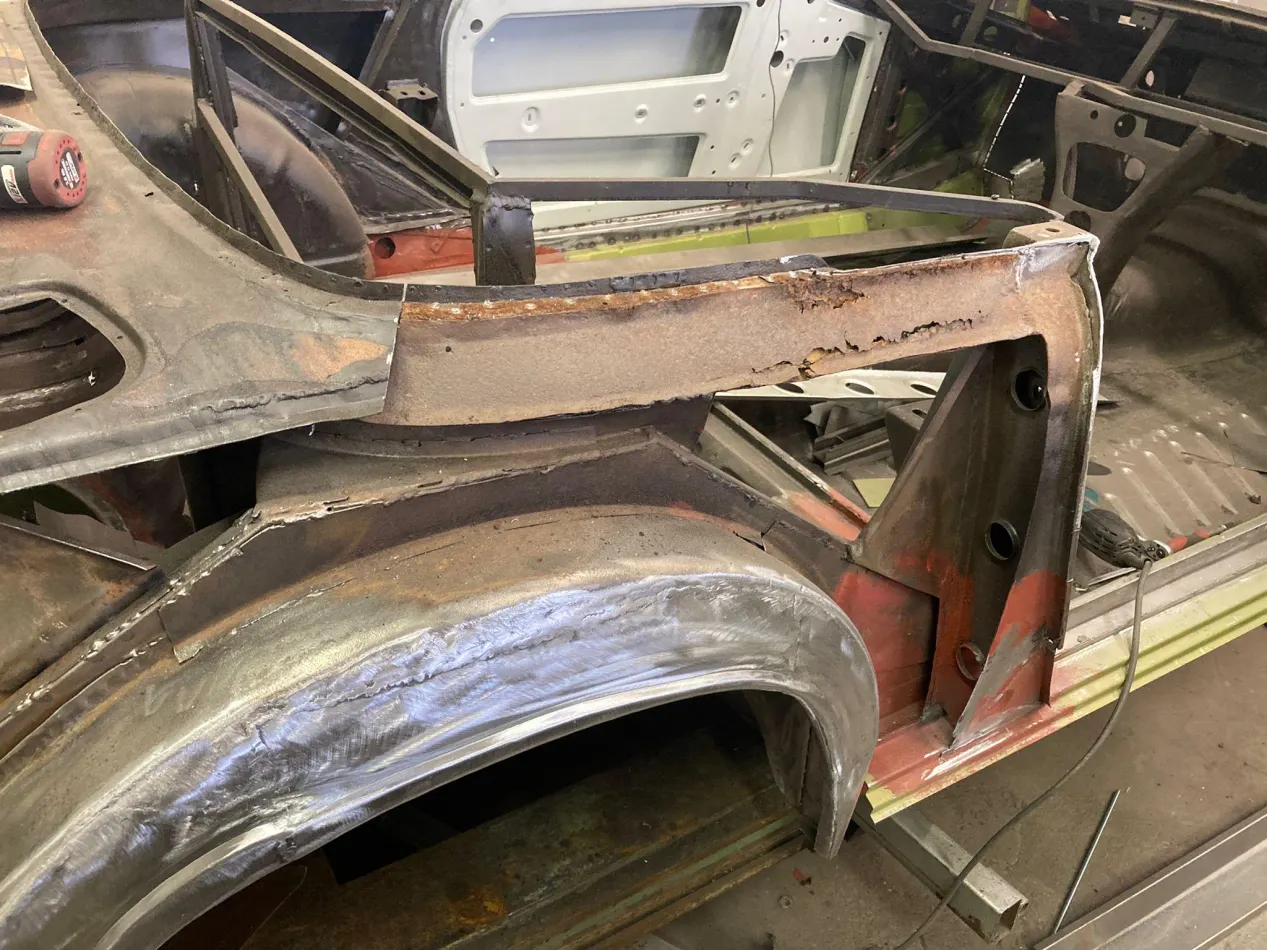 Glas 1700GT Cabrio 1965 Restaurierung Detailfoto 3