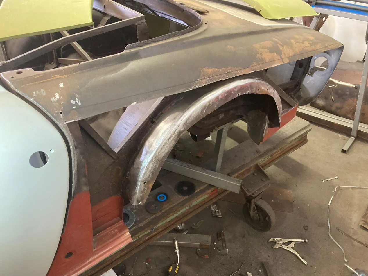 Glas 1700GT Cabrio 1965 Restaurierung Detailfoto 5