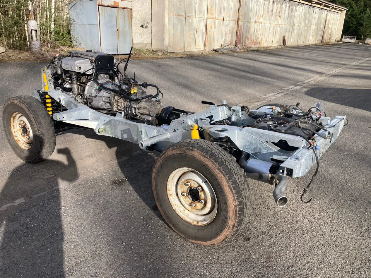 Land Rover Defender Td5 1998 Restaurierung nach der Restaurierung