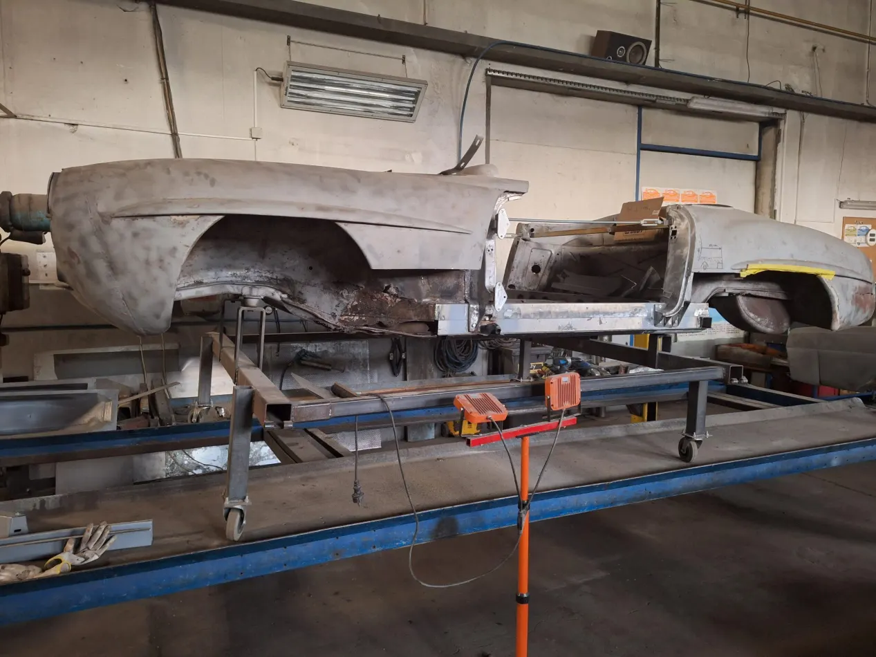 Mercedes 190SL 1958 Restaurierung Projektfoto