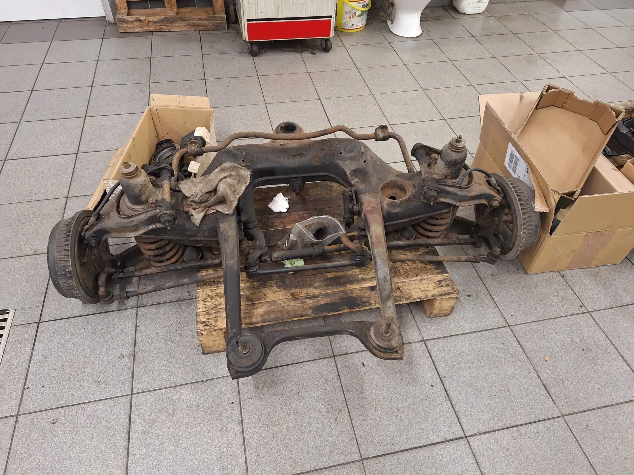 Mercedes 220SE W128 1959 Restaurierung vor der Restaurierung