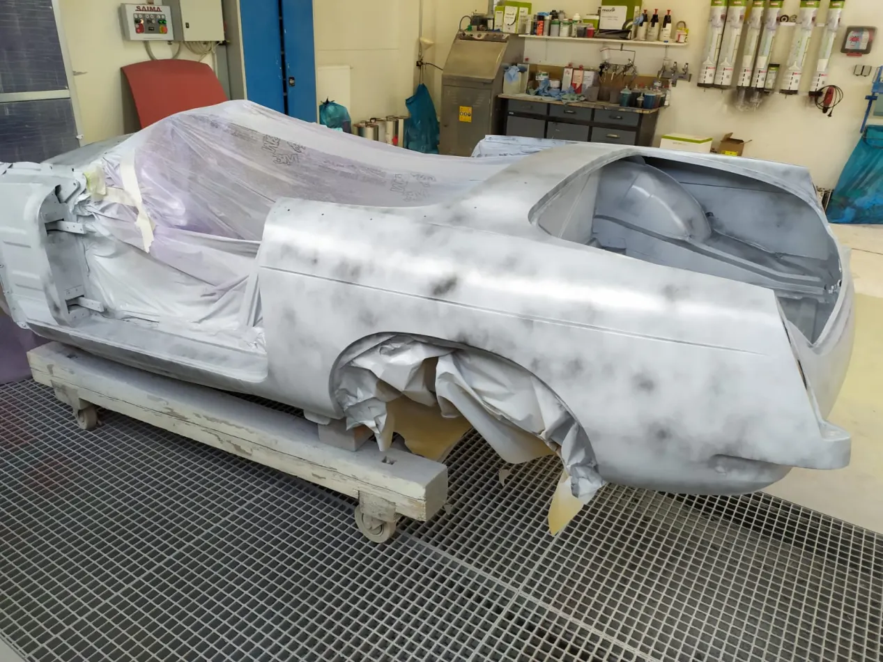 MGB Roadster 1967 Restaurierung Detailfoto 2