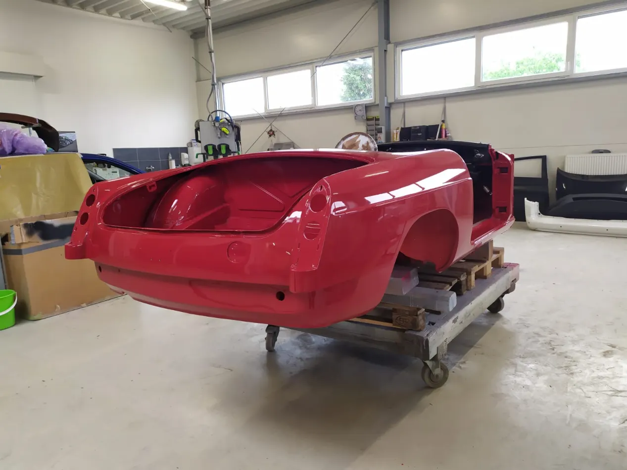 MGB Roadster 1967 Restaurierung Detailfoto 3