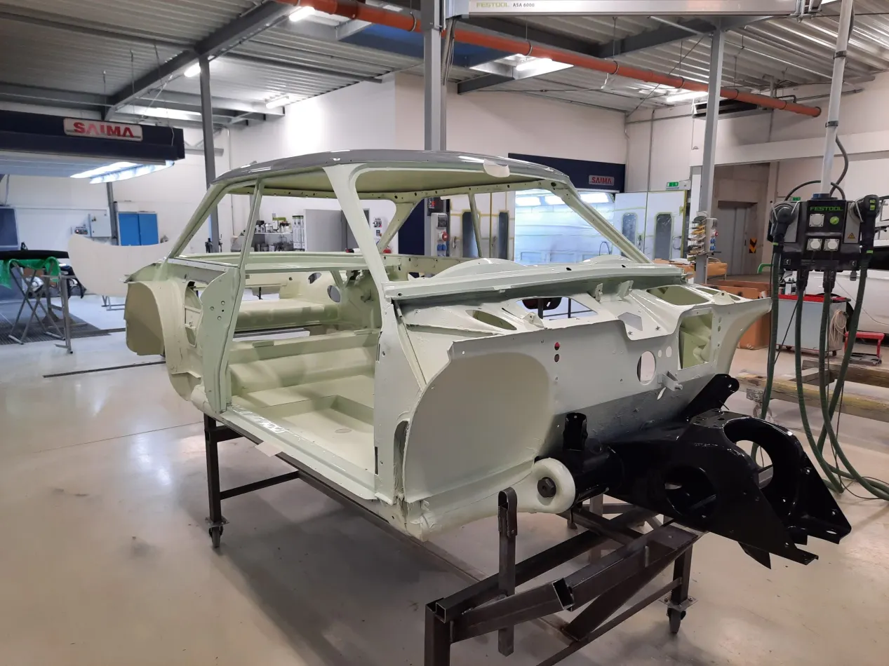 Panhard 24BT 1965 Restaurierung Detailfoto 2