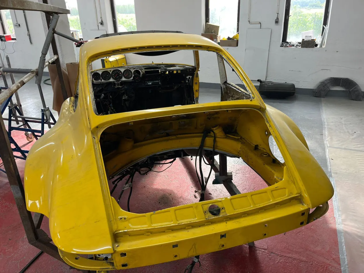 Porsche 911 G Turbo 1980 Restaurierung Detailfoto 4