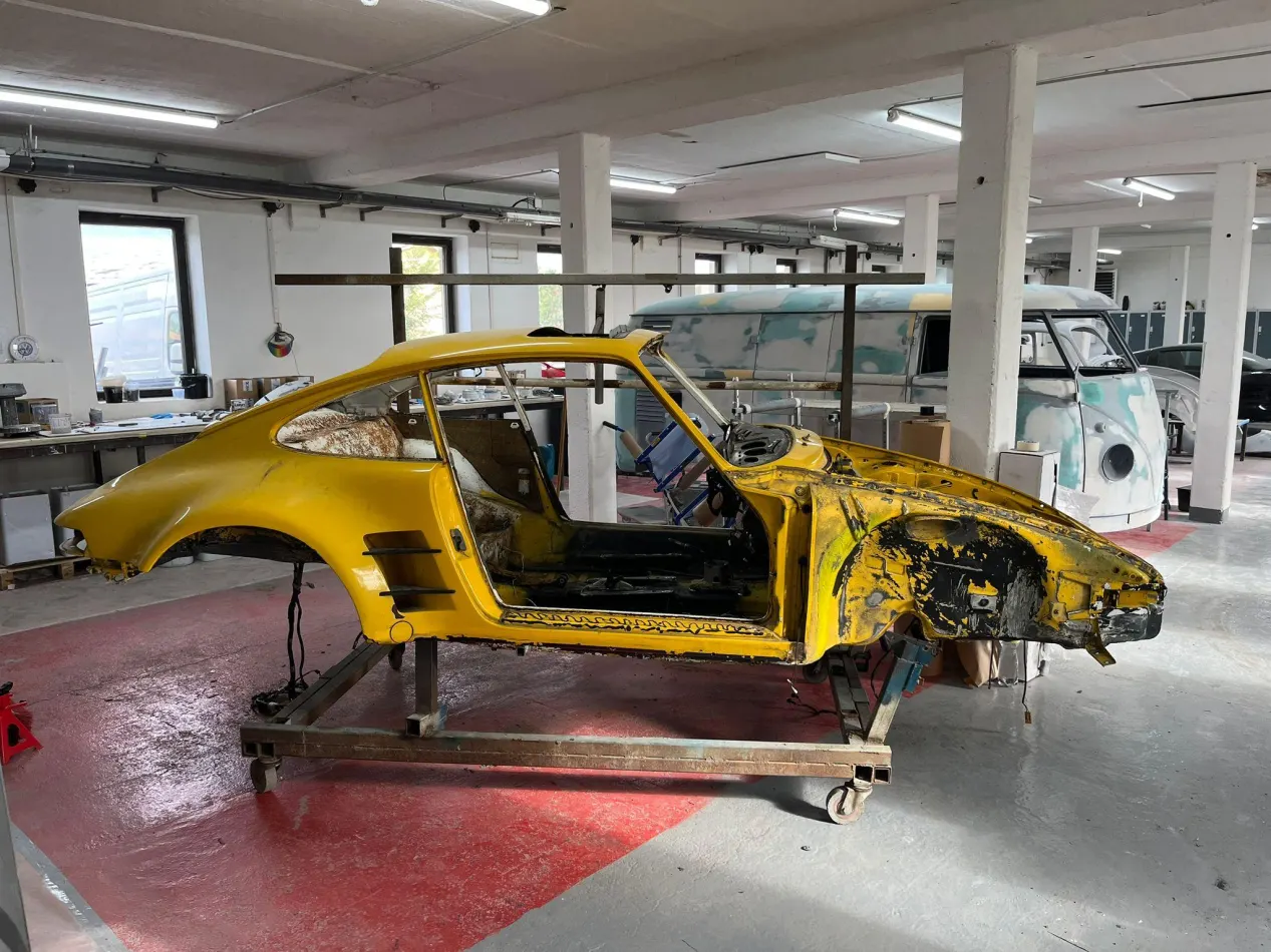 Porsche 911 G Turbo 1980 Restaurierung Detailfoto 6