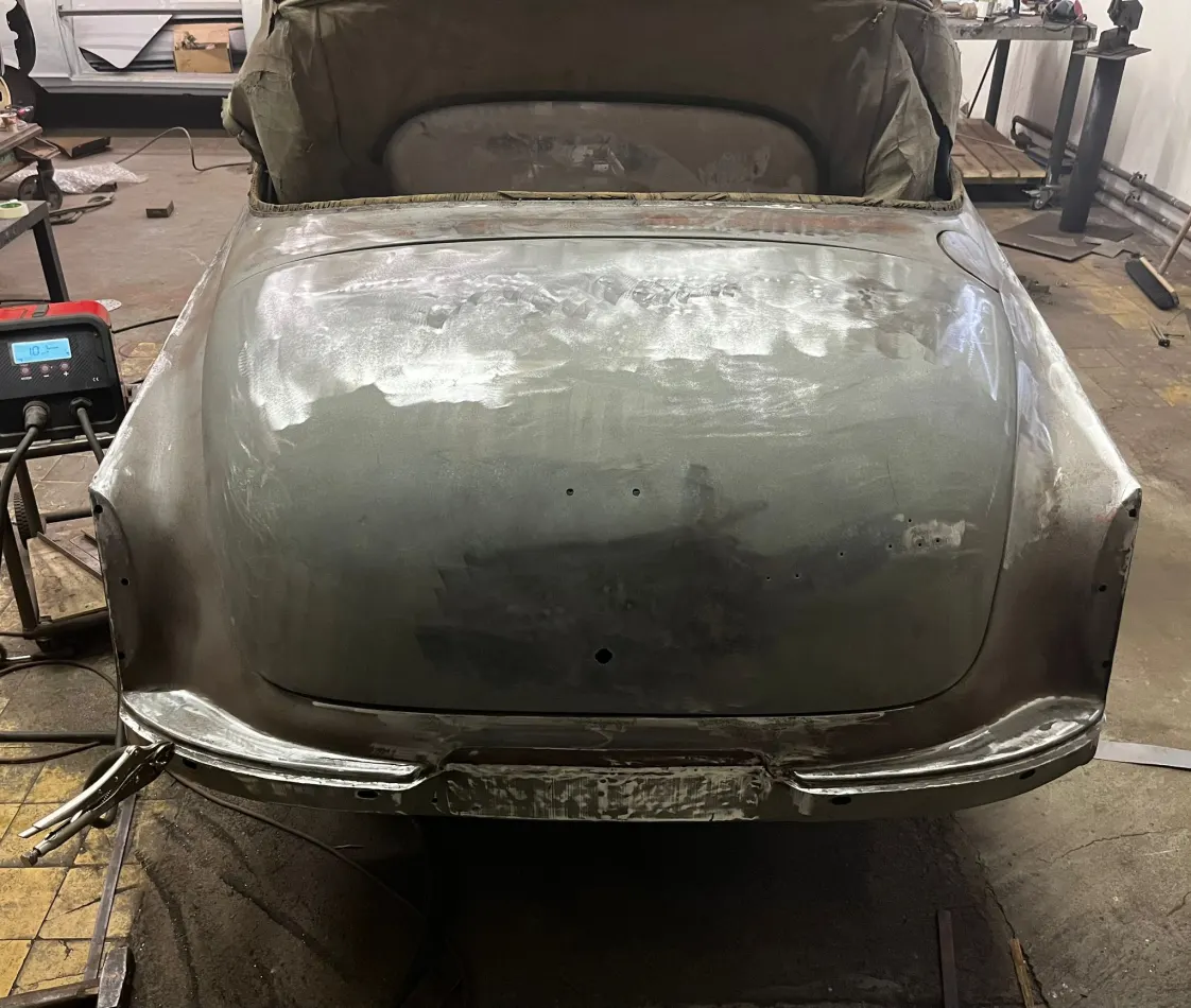 Wartburg 311 Cabrio 1958 Restaurierung Projektfoto