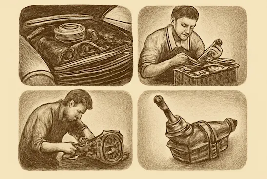 Motorsanierung & Getrieberevision Autorestaurierung